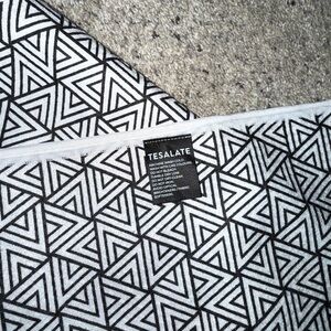 Black and White Beach Towel